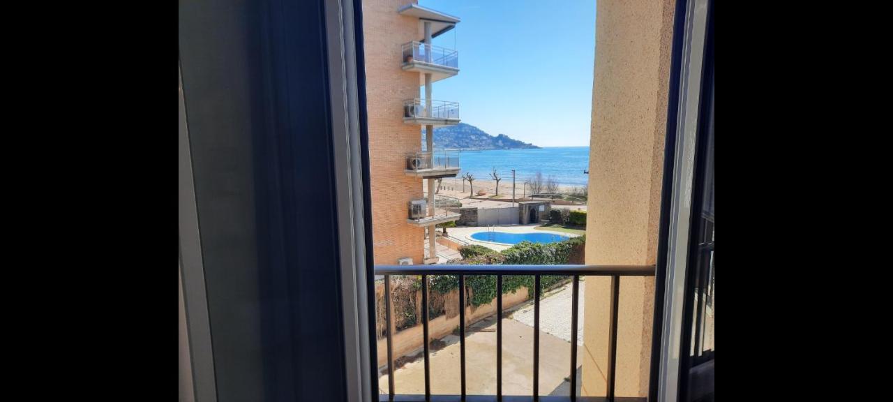 Апартаменты Castell Joncar,30 M De La Playa, 1Era Linea De Mar, Vista Al Mar Росас Экстерьер фото