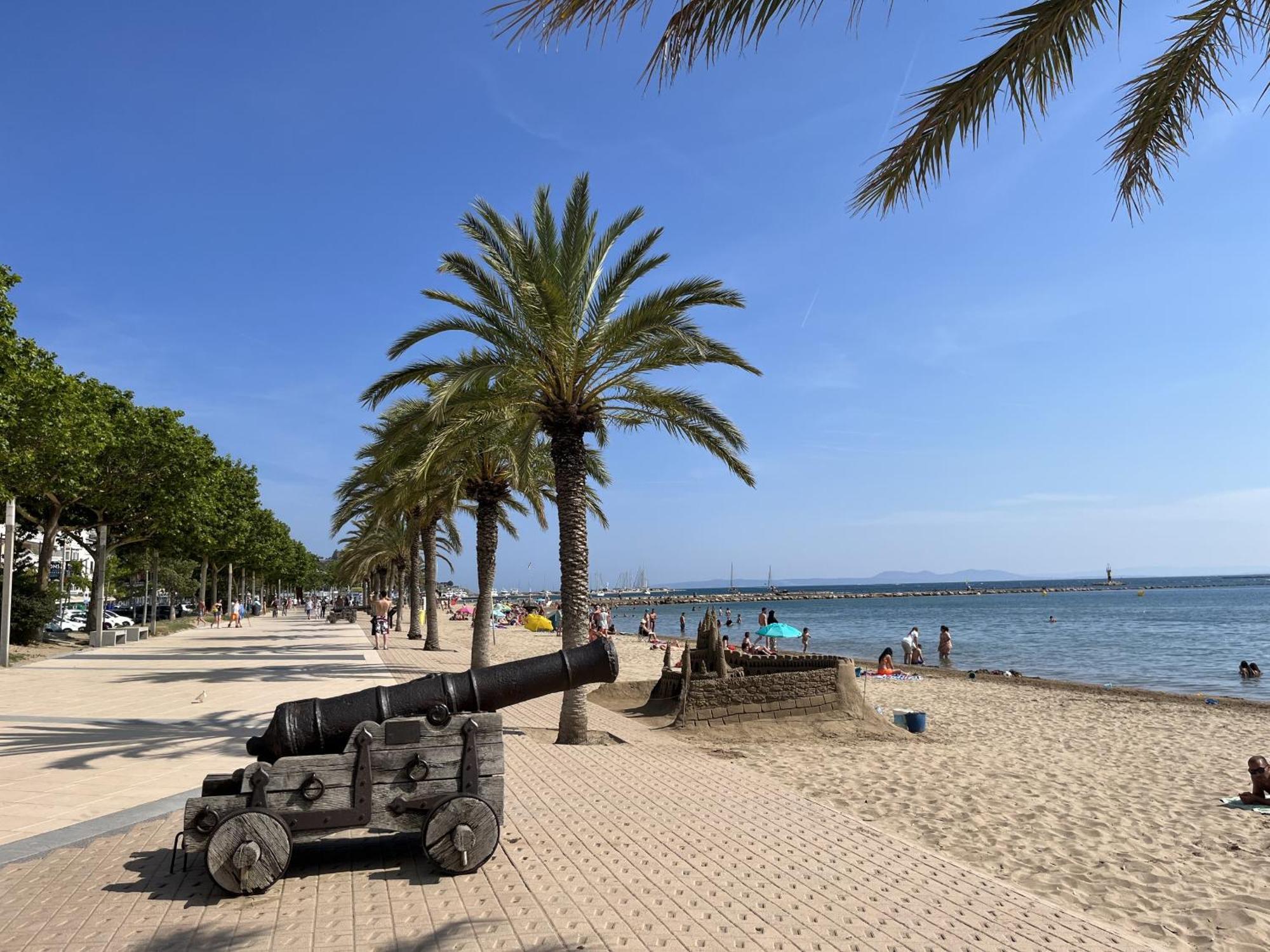 Апартаменты Castell Joncar,30 M De La Playa, 1Era Linea De Mar, Vista Al Mar Росас Экстерьер фото
